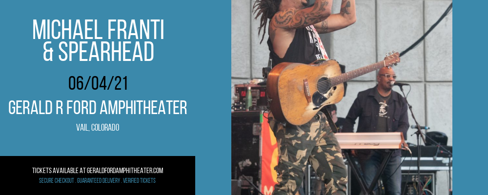 Michael Franti & Spearhead at Gerald R Ford Amphitheater