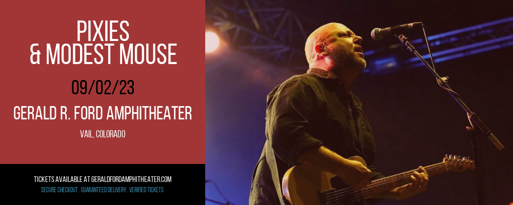 Pixies & Modest Mouse at Gerald R Ford Amphitheater