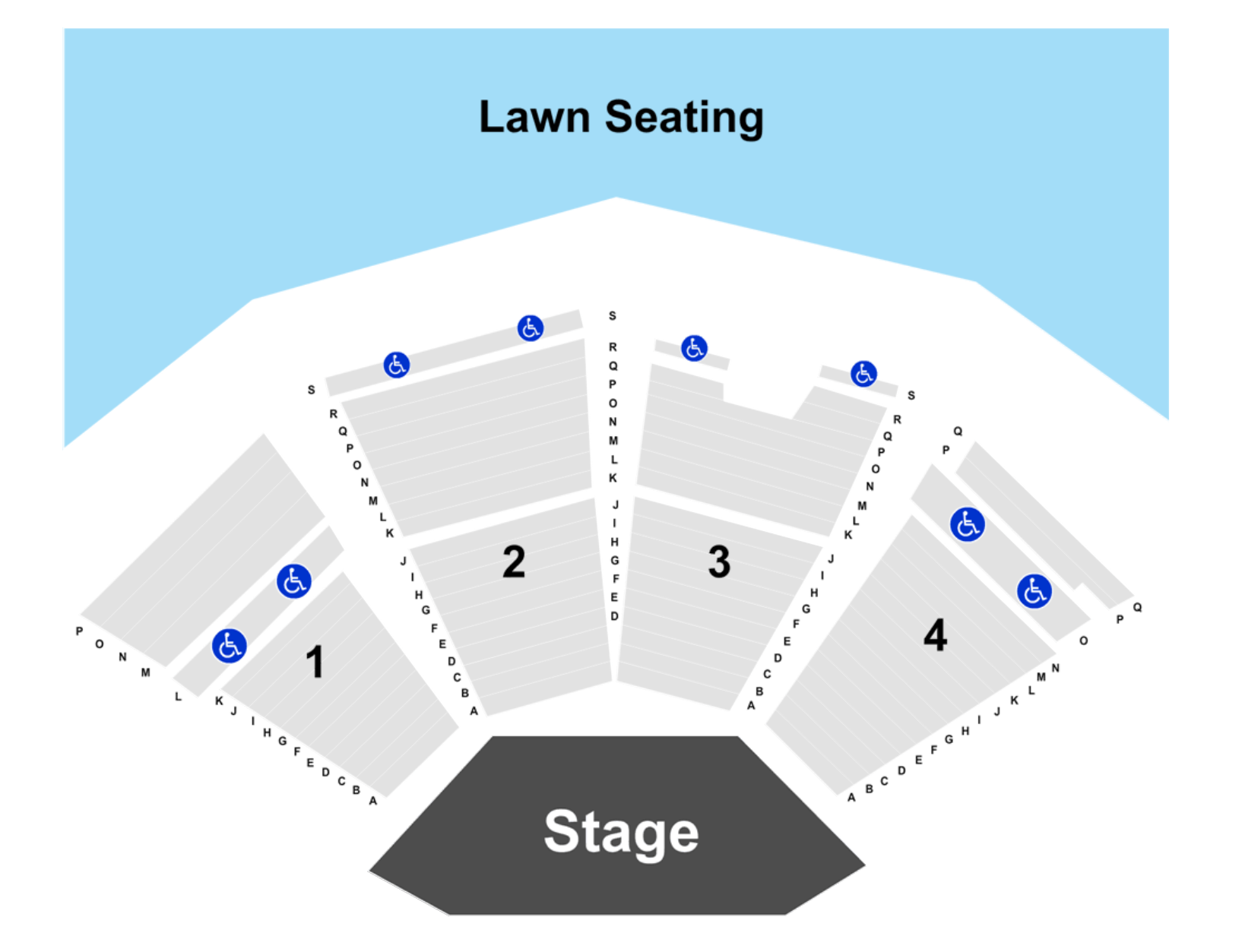Gerald Ford Amphitheater Seating Chart
