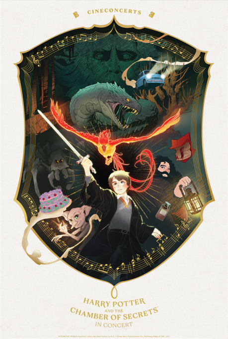 Harry Potter and The Chamber of Secrets In Concert at Gerald R Ford Amphitheater