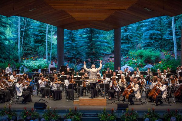 New York Philharmonic: Bramwell Tovey - Tovey and Bronfman at Gerald R Ford Amphitheater