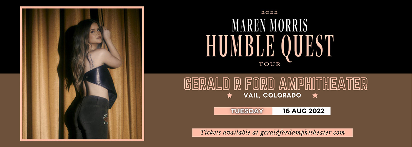 Maren Morris at Gerald R Ford Amphitheater