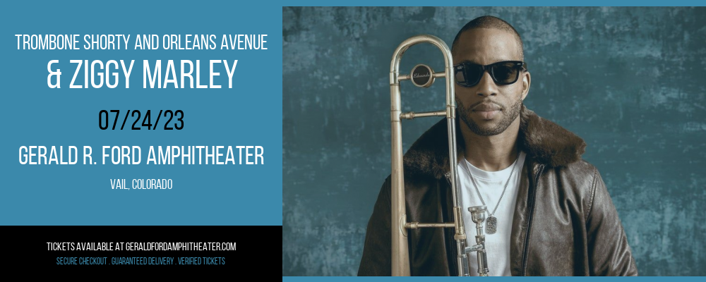 Trombone Shorty and Orleans Avenue & Ziggy Marley at Gerald R Ford Amphitheater